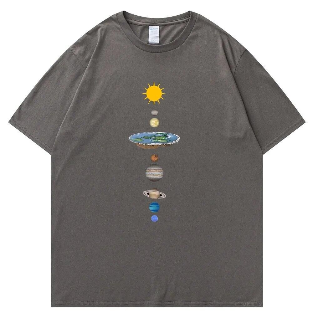 Космическая солнечная система с принтом планет — фото 8