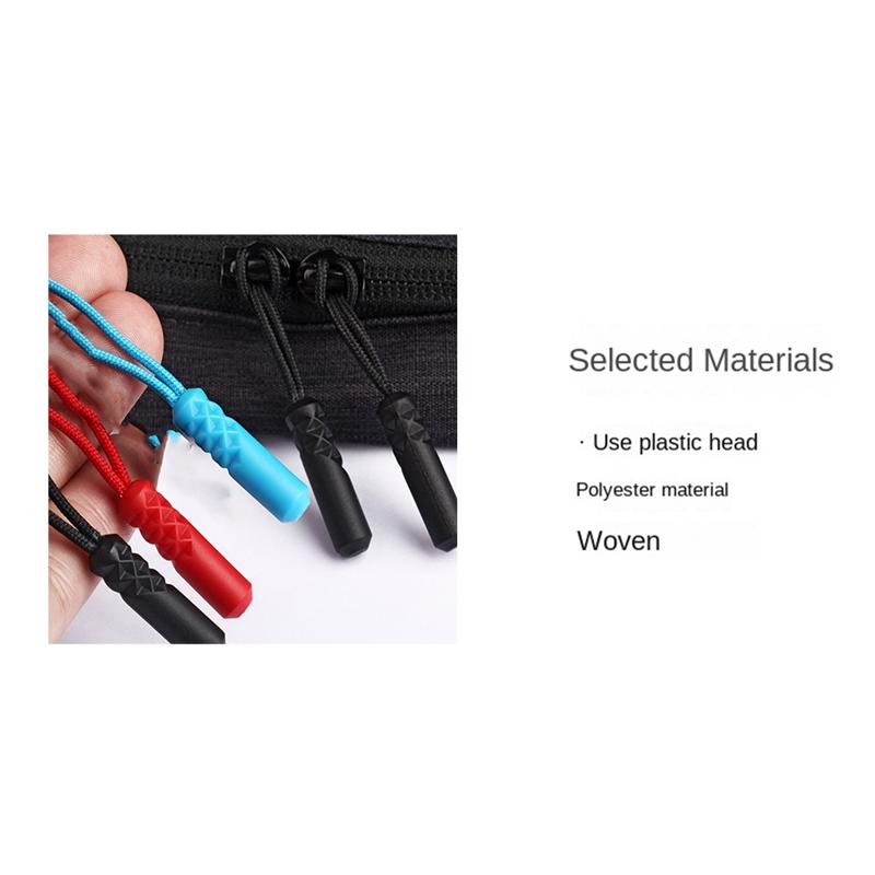 2025 Trend Plastic Zipper Puller, Plastic Puller, Climbing Zipper Tail Rope, Backpack Zipper Rope