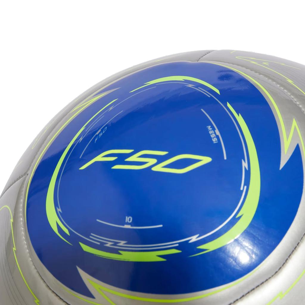 Adidas Messi Club Ball, Unisex Silver Football