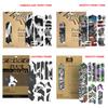 3D Bicycle Sticker Reusable Mountain Road Bike Frame Scratch-Resistant Sticker Cycling Front Fork Protector Decorations