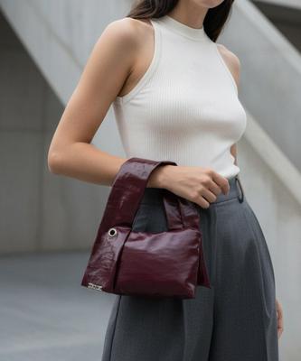 Manig A-Ring Ford Crush Mini Bag Burgundy