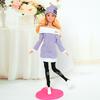 New 6'30cm Doll 11 Inch Mini Baby Clothes Fashionable Wool Jumpsuit Hat Pants Toy
