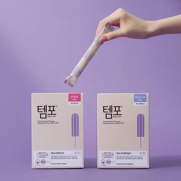 Tempo Tampon Natural Super 16P