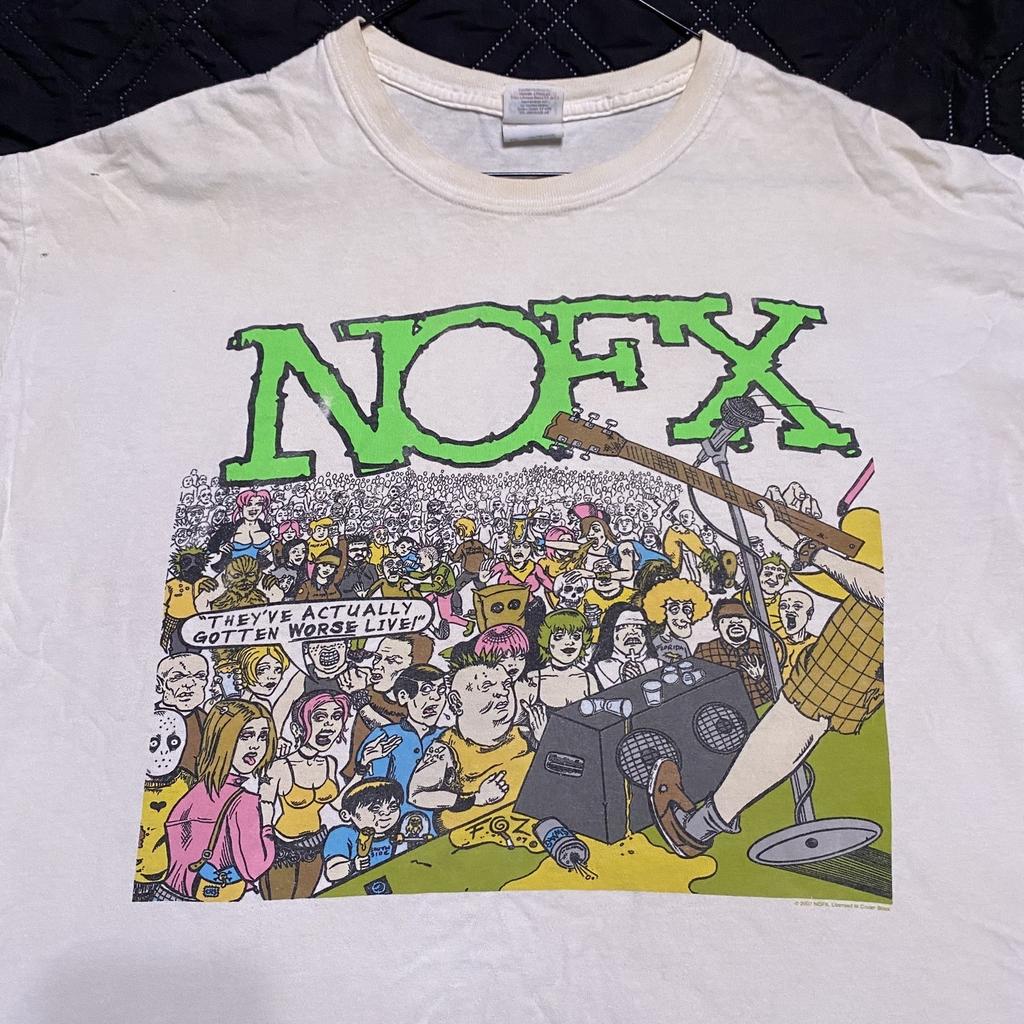 NOFX Vintage 2007 They've Actually Gotten Worse Live Tour T-shirt P015