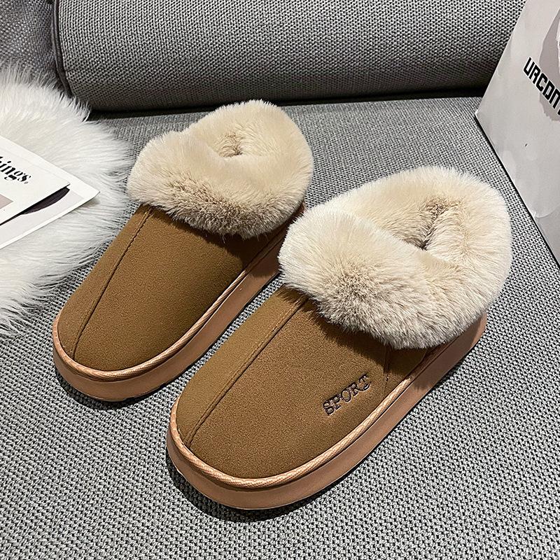 

Осенне-зимние женские сноубутсы 2025 новые на толстой подошве, утепленные хлопковые ботинки с одним педальным ремешком, однотонные, с коротким голенищем, морозостойкие 41