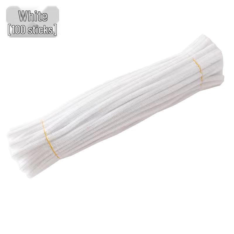 DIY Bouquet Plush Twist Stick for Children's Handmade Toy Creations - Hair-Safe Material, Ideal for Crafting