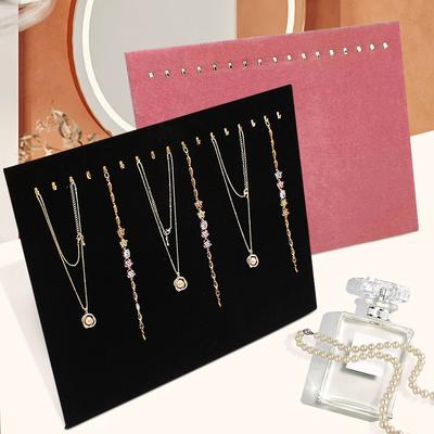 1PC, Necklace Display Board, Suitable for Showing and Selling As Well As Storing Bracelets, Anklets, Necklaces and Chains.