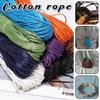 45M 2mm Cord Rope Nylon Cotton Thread Cord String Strap Necklace Rope for Jewelry Making Bracelet Weaving Rope DIY Accessories