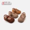 Spring Collection: Breathable Leather Shoes for Babies (10 Months - 3 Years), Versatile Hollow Design, Soft Sole Princess Style.