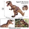 Oenux Jurassic Dinosaur World Eoraptor Dilophosauridae Mosasaurus Velociraptor T-Rex Animasl Model Action Figures Kid Toy Gift