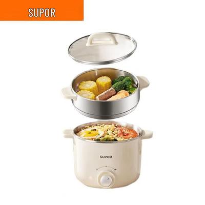 SUPOR 2.5L Multi-functional Electric Cooker with Steamer CN Plug (adapter Included)