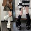 1 Pair Winter Woman Dress Sock Soft Elastic Socks Japanese Style Foot Leg Warmer Stocking Dressing Accessory Casual Party