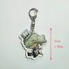 Anime Bungou Stray Dogs Arcylic Keychain Atsushi Nakajima Dazai Flower Key Chain Women Men Accessories Bag Pendant Chaveio Perfect Gifts