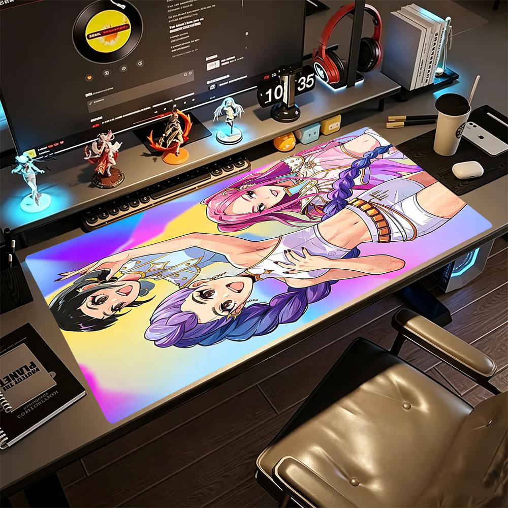 Girl group Gaming Mouse Pad Gamer Mousepad Study Desk Mat Non-Slip Rubber Base Office Desk Accessory