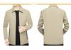 Men's 2026 Spring Fashion Business Casual Lapel Jacket - Versatile Solid Color Outerwear