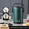Winter Stainless Steel Insulated Multi-layer Lunch Box - Portable, Large Capacity, Keeps Food Hot for 24 Hours, Perfect for Home or Office.