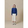 Animal Embroidery Wappen Sweatshirt Blue