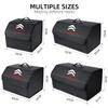 XKJC9 Car Trunk Organizer Box Large Capacity Auto Multiuse Tools Storage Bag Stowing Tidying For Citroen C1 C2 C3 C4 C5 C6 C8 C4L DS3