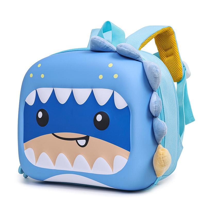 Childrens Cartoon Whale Backpack With Eva Shell For Kindergarten School Use
