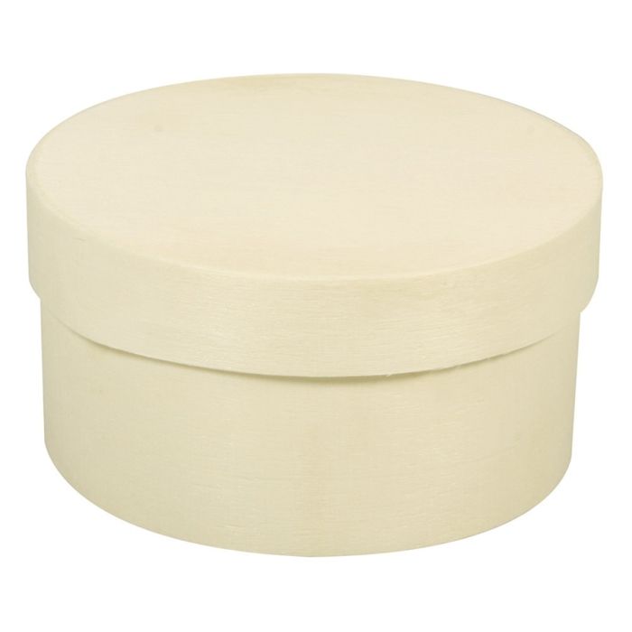 Boîte copeau,FSC Mix Credit, 9cm ø, 4,5cm