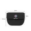 Car Storage Bag Leather Seat Gap Storage Box For Alfa Romeo STELVIO Giulia 159 Giulietta 147 Mito 156 MTO Sportiva Accessories