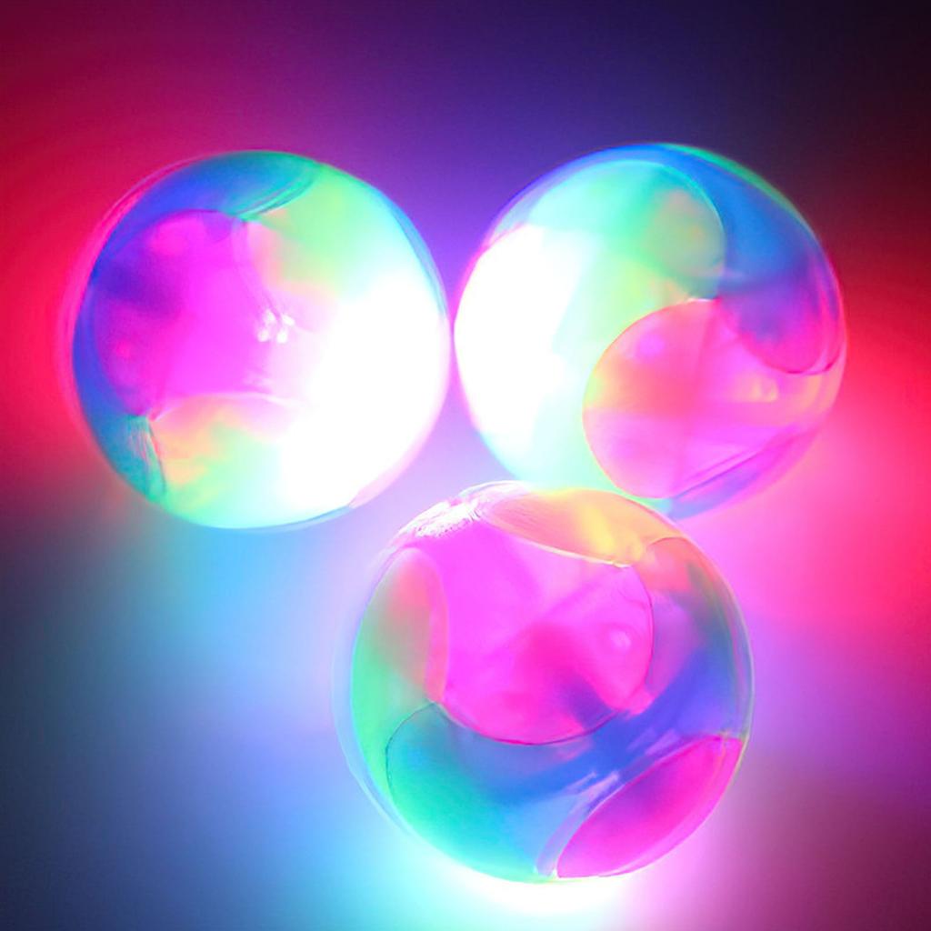 LED Flashing Light Bouncing Ball For Dog Cats Promotes Exercise And Stress Reduce for Pet Indoor Outdoor Entertainment