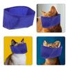 Premium Katzenaugenmaske Leicht Atmungsaktiv Design mit kleinen Löchern zur Beruhigung von Katzen während Maniküre Baden Föhnen Anti-Biss Haustier