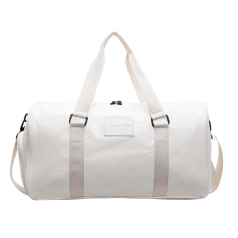 

Мужская дорожная и спортивная сумка большой вместимости с отделением для влажных/сухих вещей - одноплечная сумка-кроссбоди для деловых поездок белый