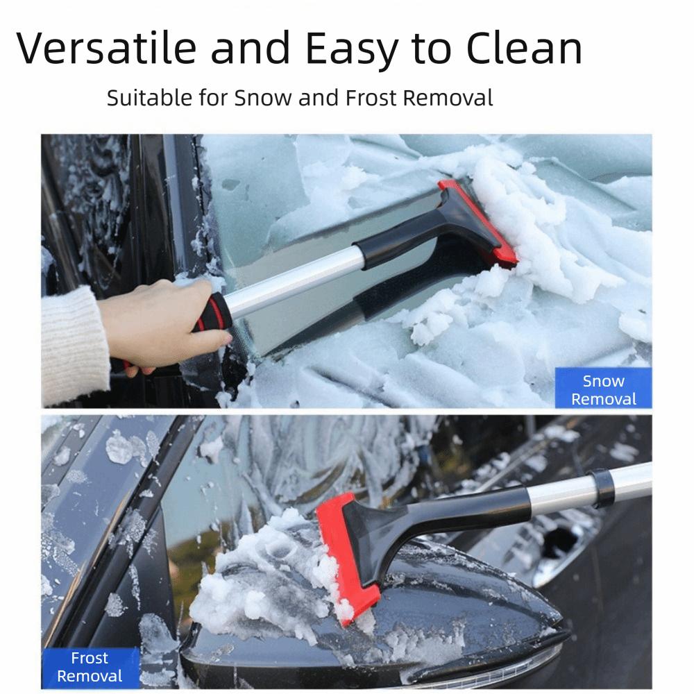 Frost Removal Snow Shovel Extra-Long Handle Snow Cleaning Tool Windshield Cleaning