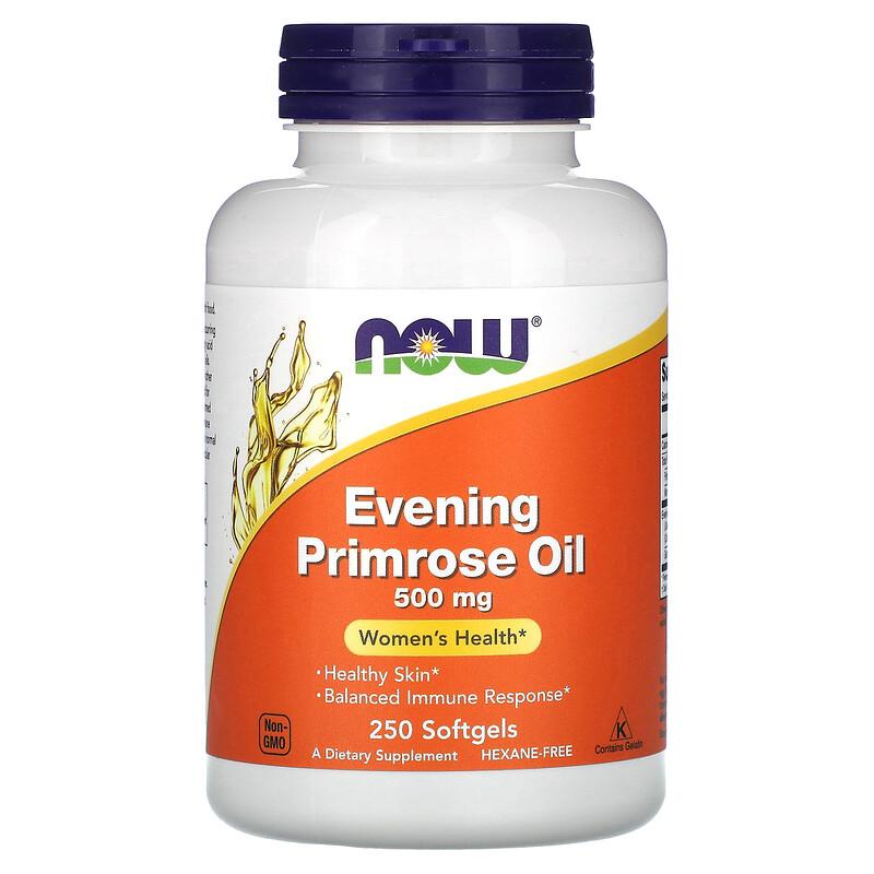 Evening Primrose Oil, 500 Mg, 250 Softgels