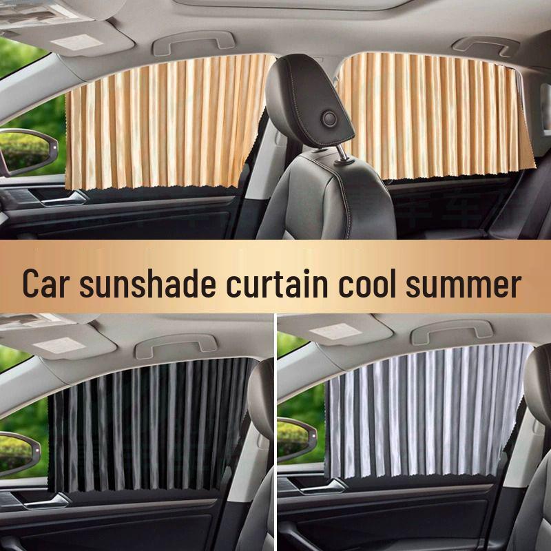 Magnetic Car Window Sunshade - Rear Privacy Visor and Heat Insulation for Interior Protection