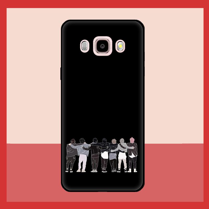 Korean Fashion Kpop Band Case For Samsung Galaxy J6 J4 Plus A6 A7 A8 A9 J8 2018 J3 J5 J7 2017 J1 A3 A5 2016 Cover