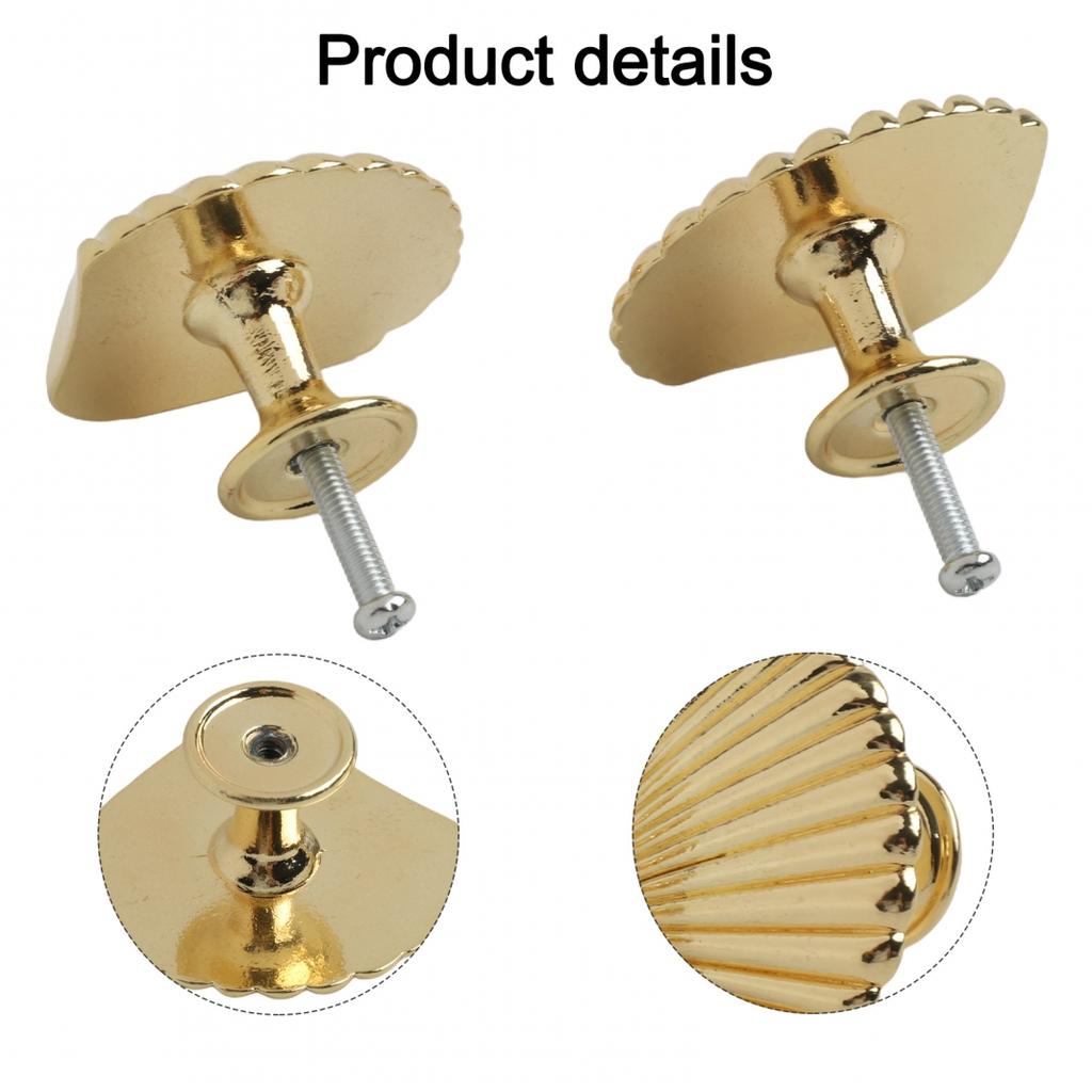 Unique Shell Pull Handle for Furniture In Zinc Alloy Material