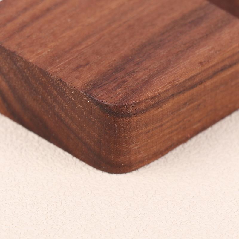 1 Pezzo Semplice Universale Portatile Legno Massello Supporti per Cellulare Portachiavi Supporto da Scrivania Holder Per Telefono Cellulare Accessori per la Casa