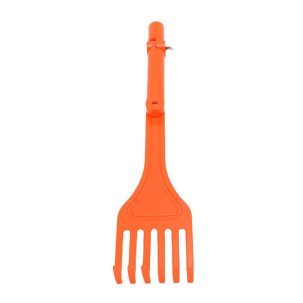 Mini Rake Head Rotating Handle Plastic Rake Tool for Removing Leaves Debris From Roofs Gutters
