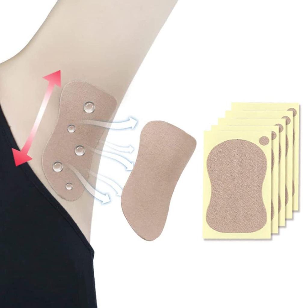 Lanito Sweat Absorbing Armpit Sweat Absorbing Foot Sweat Dirt Guard Sweat Apply Directly To Prevents Sweat Heat Skin Use On Soles of Feet and Unisex