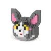 Non-Toxic Stitch Linabell Hello Kitty Sanrio Building Blocks Damo Egg Cartoon Figrues Bricks Children'S Assembly Toys Model Gift