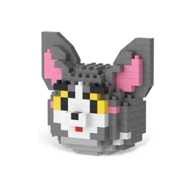 Non-Toxic Stitch Linabell Hello Kitty Sanrio Building Blocks Damo Egg Cartoon Figrues Bricks Children'S Assembly Toys Model Gift
