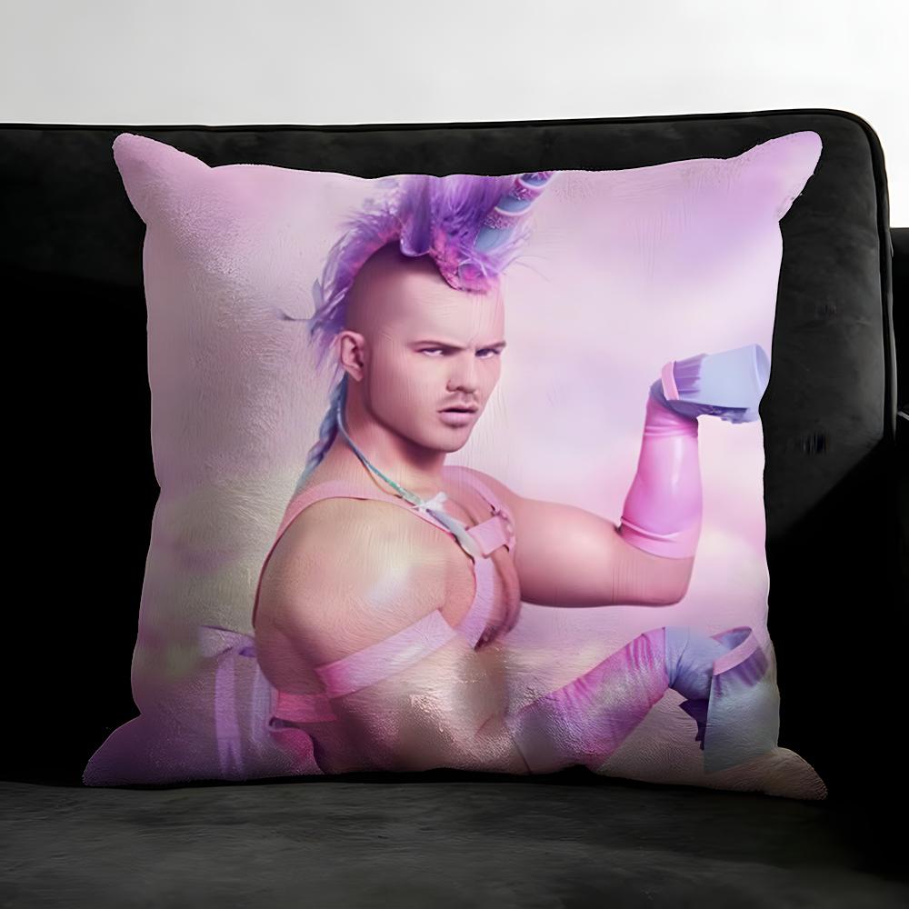 Ugly Man Funny Meme Cushion Cover Pillowcase Ultra Soft Skin Friendly Fabric Cloud Like Comfort & Concealed Zipper