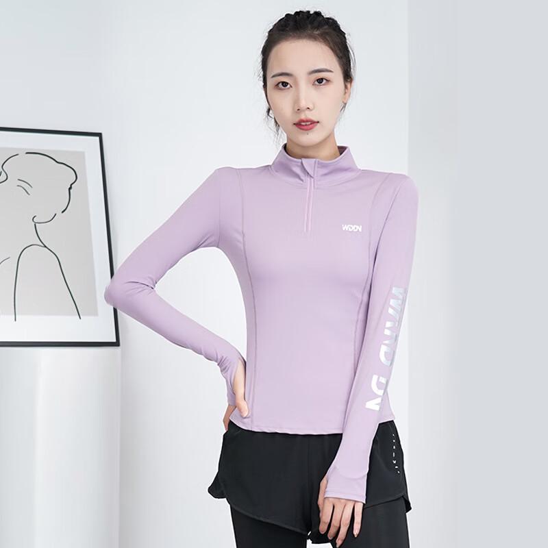 WEZHO Women s Quick-Dry Long Sleeve Fitness T-Shirt