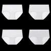 Fenteng Women's 40S Colored Cotton Antibacterial Underwear 4-Pack
