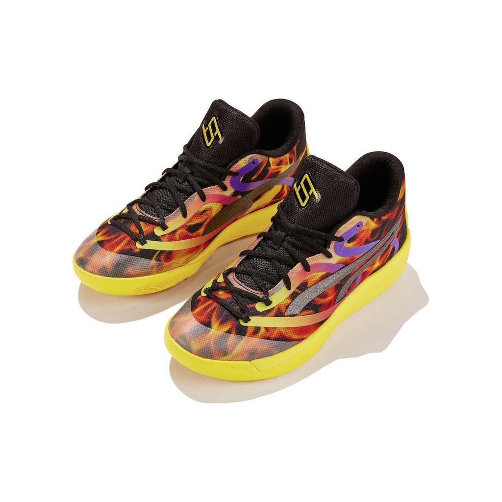 PUMA Stewie 2 Unisex Low Top Basketball Shoes Red 380072-01