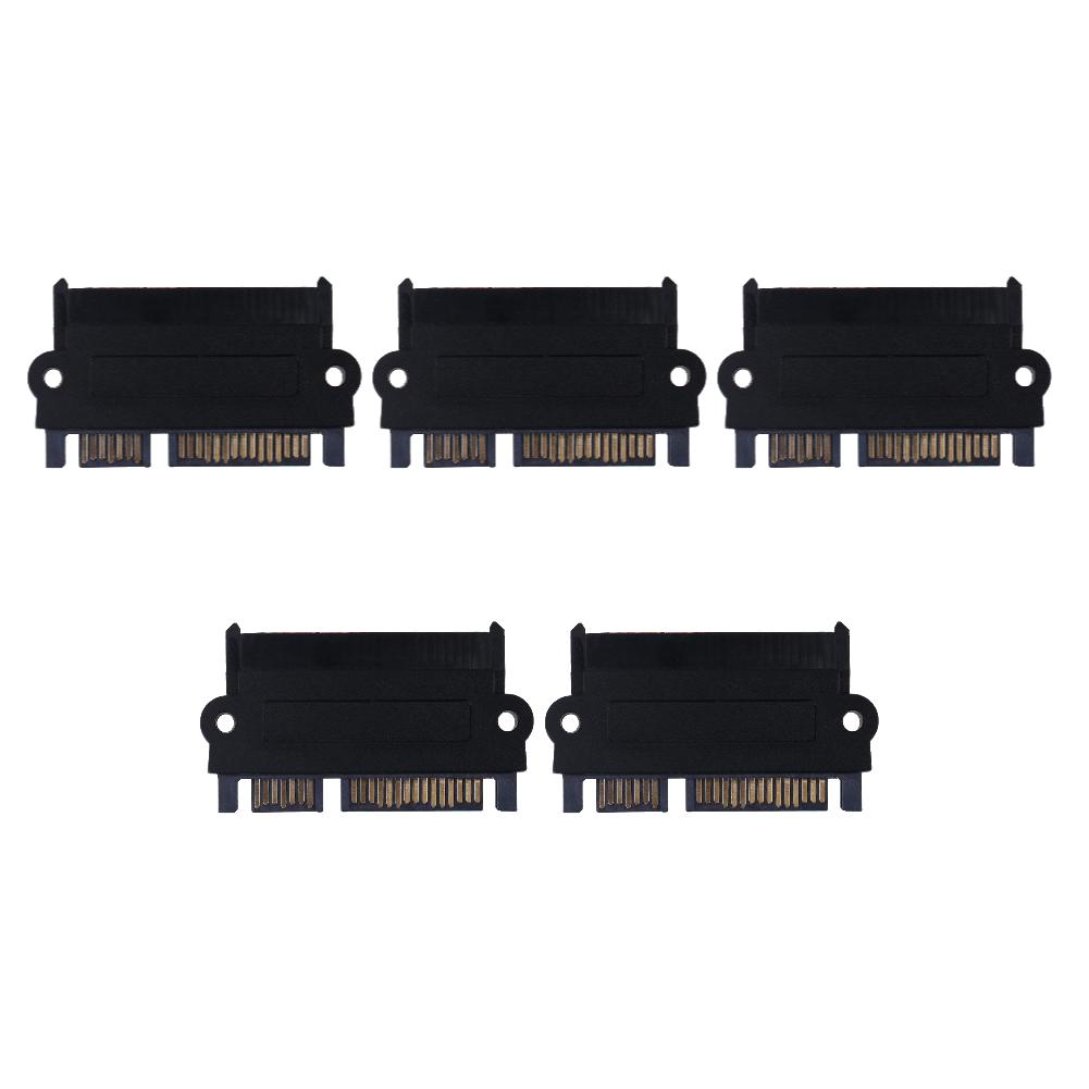 High Speed 180 Degree SAS to SATA Adapter Converter Copper Core Support 500MBs Data Transfer for Computer Hard Drive Connection