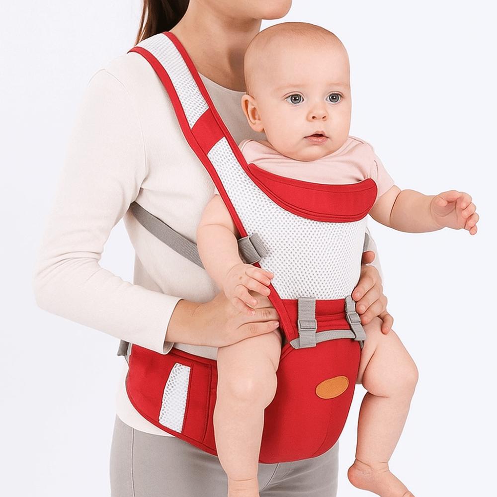 Sling Design Baby Carrier Soft Material Infant Kangaroo Bag Safety Baby Waist Stool Infant Care