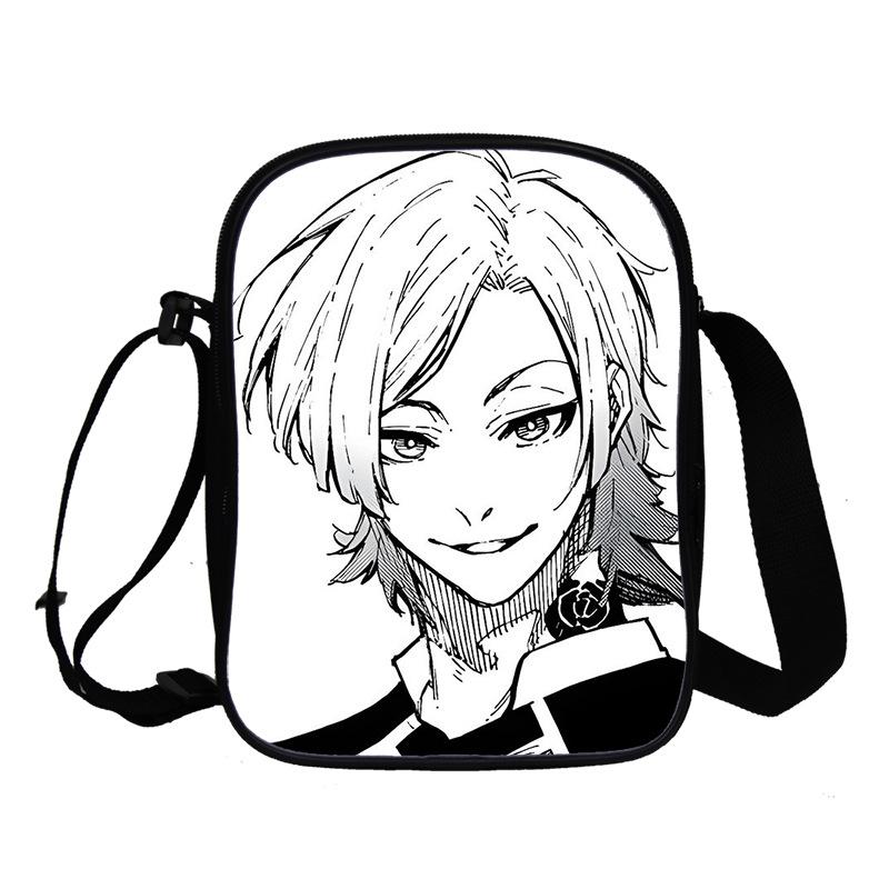 Neue Blaue Gefängnis Animation Peripherie 3D Vollfarbdruck Tragbare Umhängetasche Teenager Crossbody Tasche