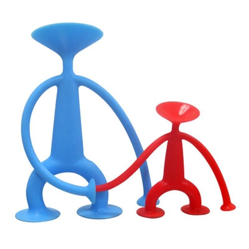 1 Stück Saugnapf Kieselgel Neuheit Kreativität Dekompressionsspielzeug Kinder Geburtstagsgeschenke