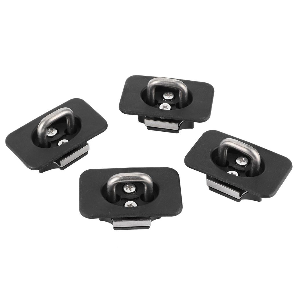 4 Stück Zurrösen Hakenringe Dehnbar Passend für Ford F-150 1998-14 1000 lbs Tragfähigkeit