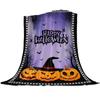Thanksgiving Pumpkin Blanket Super Soft Flannel Throw Blankets Pumpkin Turkey Maple Leaf Gnome Plaid Blanket Plush Blankets Gift