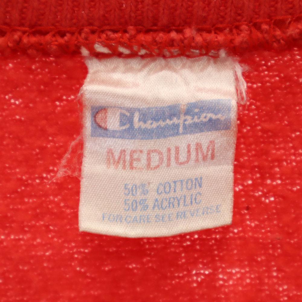 Champion 90s Made in USA Old Long sleeve sweat trainer M Back brushed Women Used