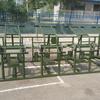Xin Jing Zhou Outdoor 2-Person Bench Press Strength Machine